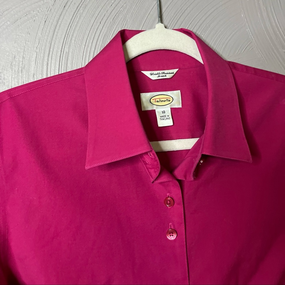 Vibrant Fuchsia‎ Button-Down Shirt - Picture 2 of 6